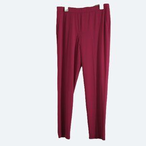 COPY - Carla Ferroni pink fuchsia acetate pants size 48 Made in Italy